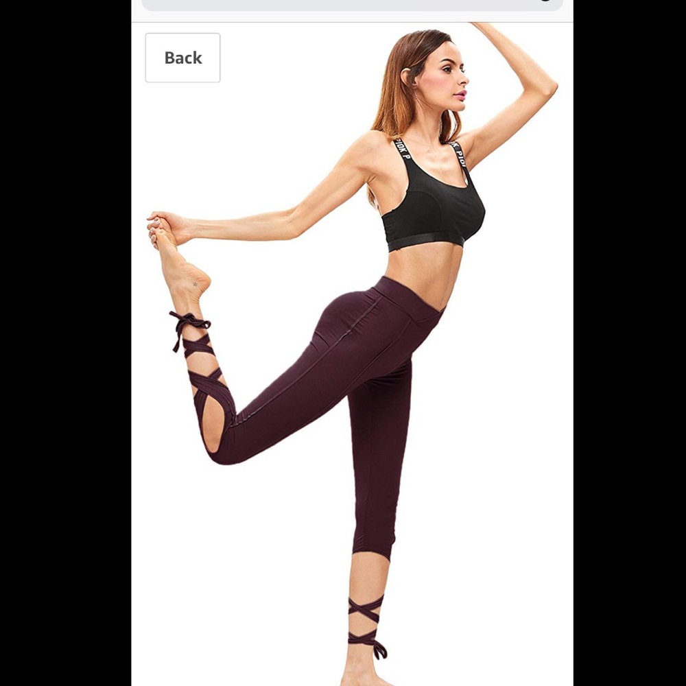 Ballet style yoga legging